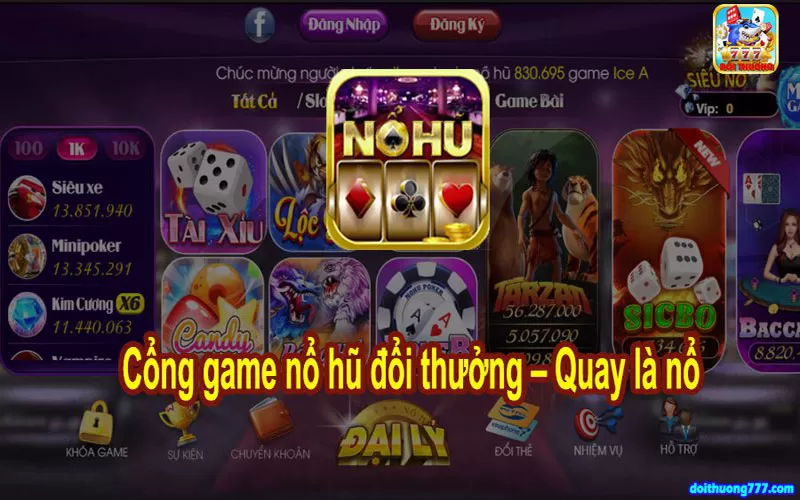 Nỗ hũ Club - Ông trùm mậu binh với những lối chơi siêu đỉnh - 789 Club