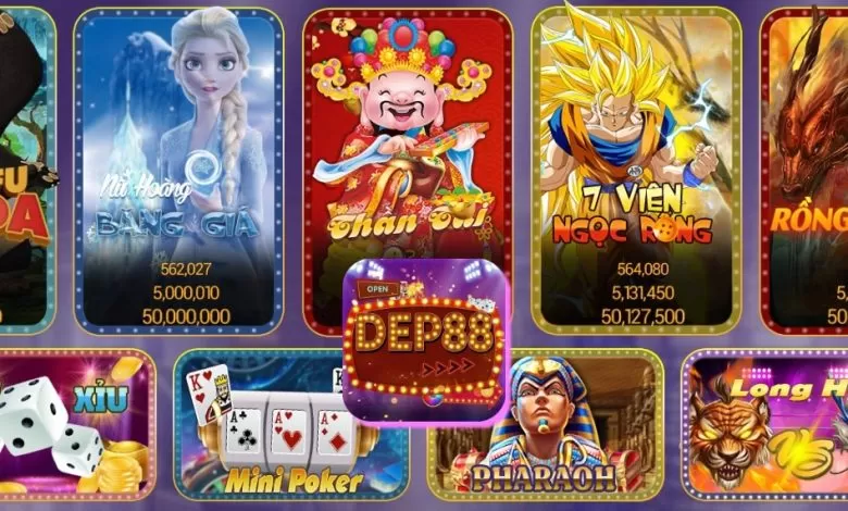 Dep88 Club - Mê mẫn với kho game hội tụ toàn những siêu phẩm hot 2021 - 789 Club