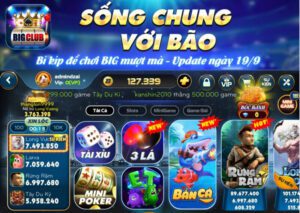 Big Club - Game bài chuẩn quốc tế - Tỷ lệ Rating 4.9/5 - Đổi thưởng uy tín - 789 Club