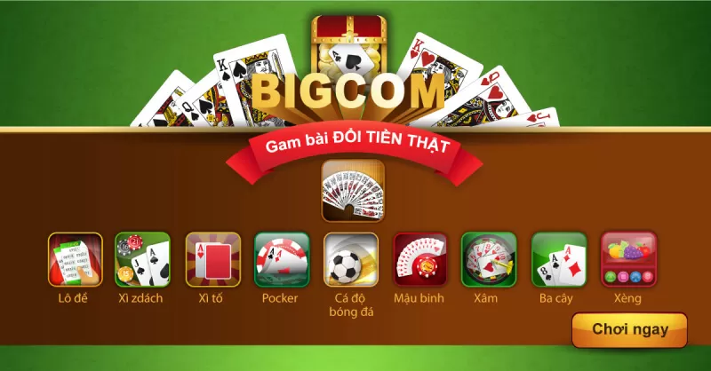 Bigcom - Game bài đổi thưởng ăn thưởng "cực chất" - Đánh bài cực phê - 789 Club